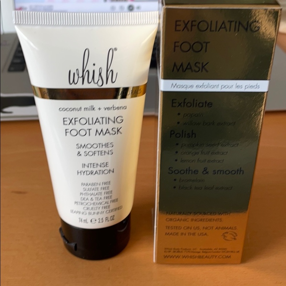 Whish Exfoliating Foot Mask